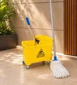 Brand New Mopping Bucket and Mopper Combo Set - 1