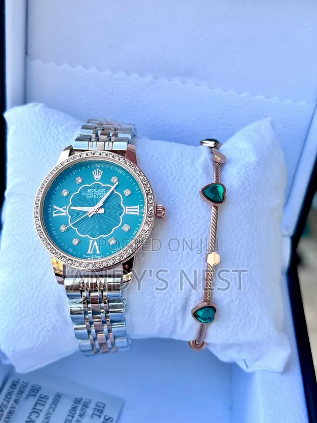 Ladies Rolex Watch with Bracelet - 1
