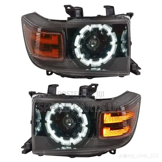 Land Cruiser FJ70 Series Blacklens LED Projector Headlights - 1