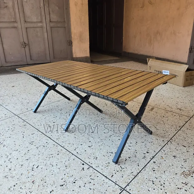 Portable Roll-Up Camping Table - 120cm - 1