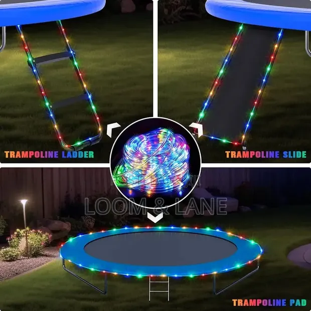 10m Outdoor Waterproof Solar Rope Light - 1