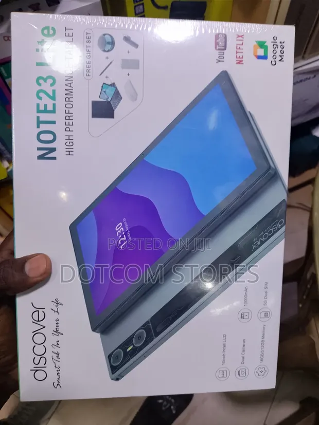 Discover Note 3 Plus 512GB Black Tablet - 1