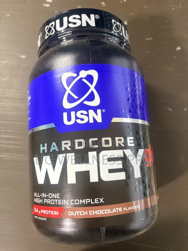 USN Hardcore Whey High Protein Complex (Dutch Chocolate, 27 Servings) - 1