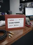 GoPower 12.8V 100Ah LiFePO4 Lithium Solar Battery - 2