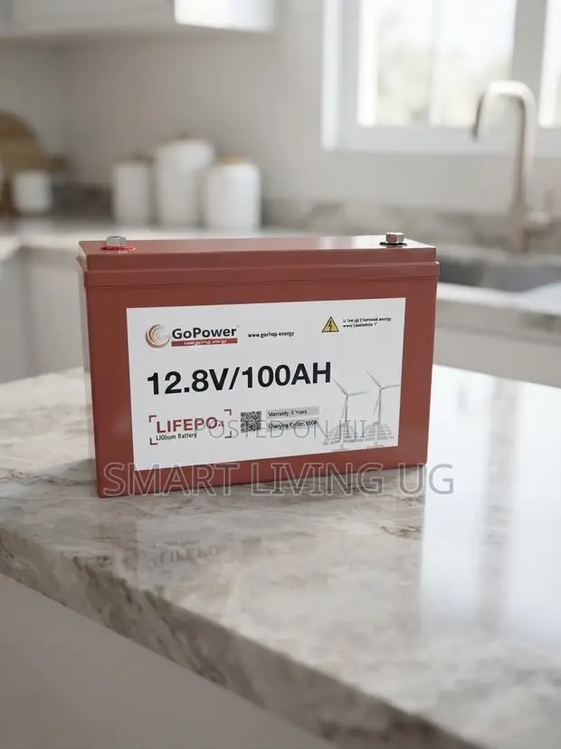 Brand New GoPower 100Ah 12V Deep Cycle Lithium Battery - 1