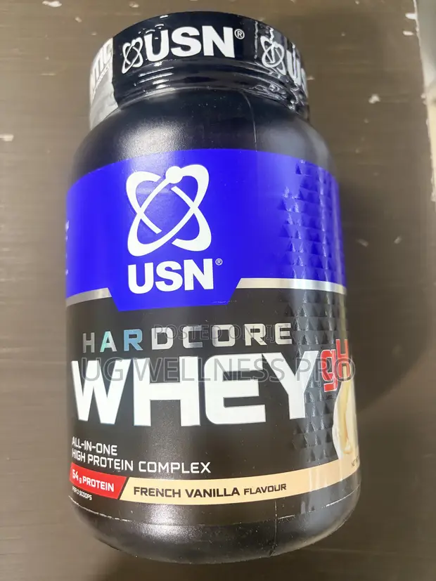USN Hardcore Whey High Protein Complex (French Vanilla, 27 Servings) - 1