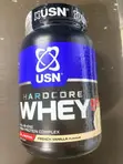 USN Hardcore Whey High Protein Complex (French Vanilla, 27 Servings) - 1