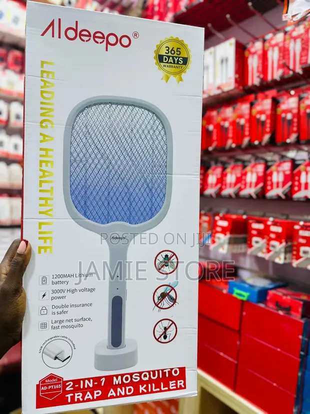 2-in-1 Rechargeable Mosquito Trap and Killer - 1