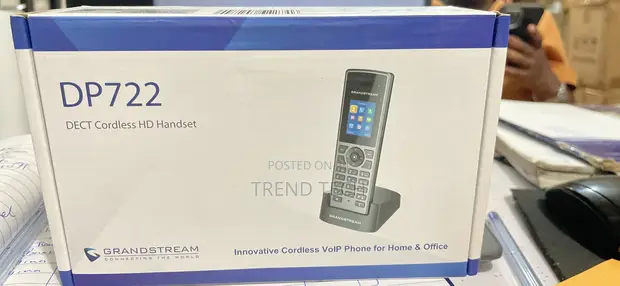 Grandstream DP722 DECT Cordless HD Handset - 1
