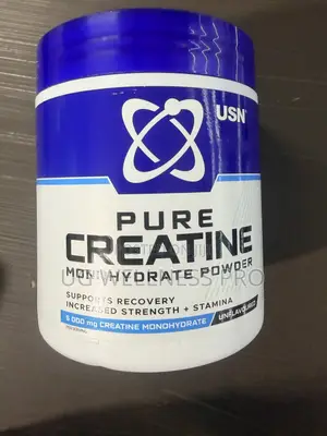 USN Pure Creatine Monohydrate Powder Unflavored (40 Servings)
