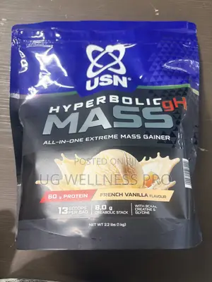 USN Hyperbolic Mass Gainer, French Vanilla, 1kg