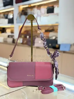 Elegant Lady Bags - Burgundy Shoulder Bag
