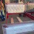 5x6 Leather on Frame Bed - 2