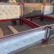 5x6 Leather on Frame Bed - 3