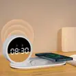 3-in-1 Fast Wireless Charger with 3D Hologram Fan & Lamp - 2