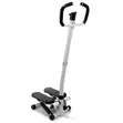 Mini Fitness Stepper Machine with Adjustable Handlebar & LCD Monitor - 1