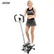 Mini Fitness Stepper Machine with Adjustable Handlebar & LCD Monitor - 2