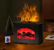 Vintage Fireplace Flame Aroma Diffuser & Humidifier - 2