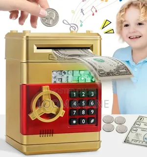 Kids' Electronic ATM Piggy Bank with Password Lock