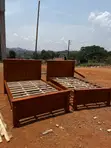 4x6 Bed Frame in Wood - 2