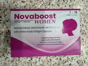 Novaboost Women Multivitamin & Minerals - Energy & Hormonal Support (30s)