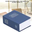 Mini Storage Book Safe with Key Lock - 1