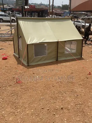 2-Person Canvas Camping Tent