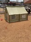 2-Person Canvas Camping Tent - 1