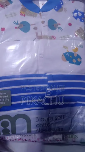 3-Piece Cotton Overalls for Babies