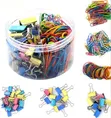 240Pcs Colored Binder Clips Kit - 1