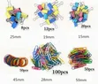 240Pcs Colored Binder Clips Kit - 2