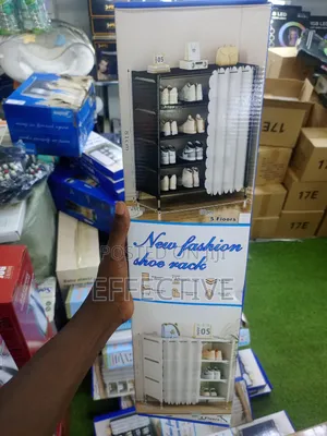 Brand New Multi-Layer Shoe Rack with Dust Curtain