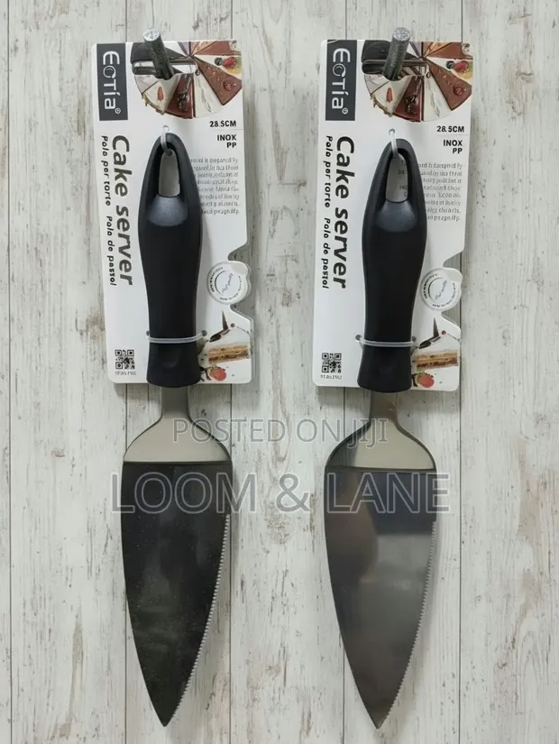 2pcs Stainless Steel Cake Servers - 1
