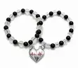 Couple Bracelets - Pearl Adjustable Friendship Charms - 1