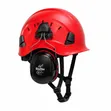Ingco Industrial Safety Helmet with Earmuffs & Ventilation - 1