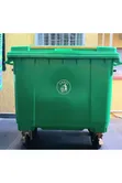 660L Plastic Garbage Bin - 1