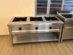 3 Burner Heavy Duty Gas Stove - Kairos