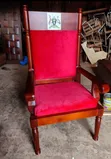 Office Chairs - Mahogany Hardwood - 1