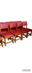 Office Chairs - Mahogany Hardwood - 2