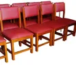 Office Chairs - Mahogany Hardwood - 3