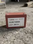 GoPower 12.8V 100Ah LiFePO4 Solar Battery - Maintenance Free - 1
