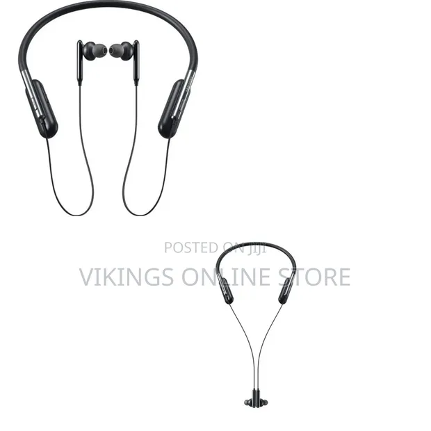 Samsung U Flex (EO-BG950C) Wireless Neckband Headphones, Black - 1