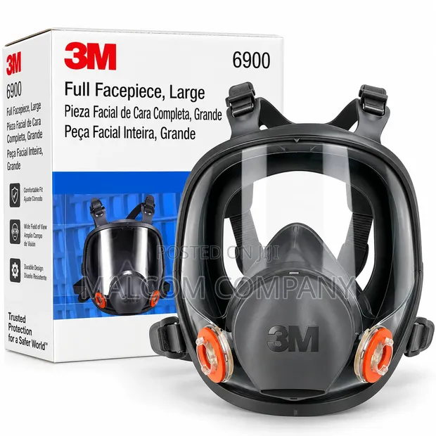 3M 6900 Full Face Respirator Mask - Large - 1