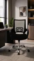 Mesh Office Chair (Black) - 1