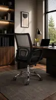 Mesh Office Chair (Black) - 2