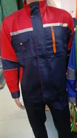 Ace-Tek Two-Tone Industrial Safety Workwear Set (XXL) - 1