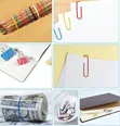 240 Pcs Colored Binder Clips Kit - 1