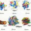 240 Pcs Colored Binder Clips Kit - 2