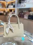 Classic Women's Handbag - Genuine Leather - 2