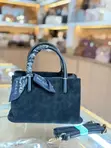 Classic Women's Handbag - Genuine Leather - 5